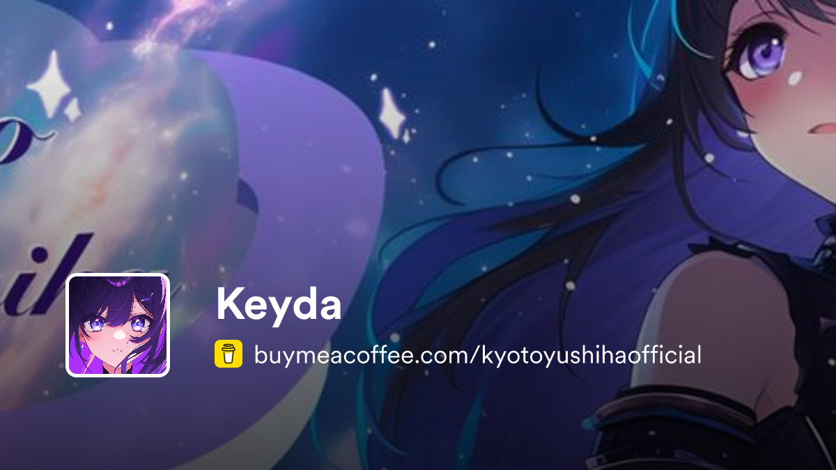 Keyda Keyda is I am a Vtuber who makes gaming and other content streams ...