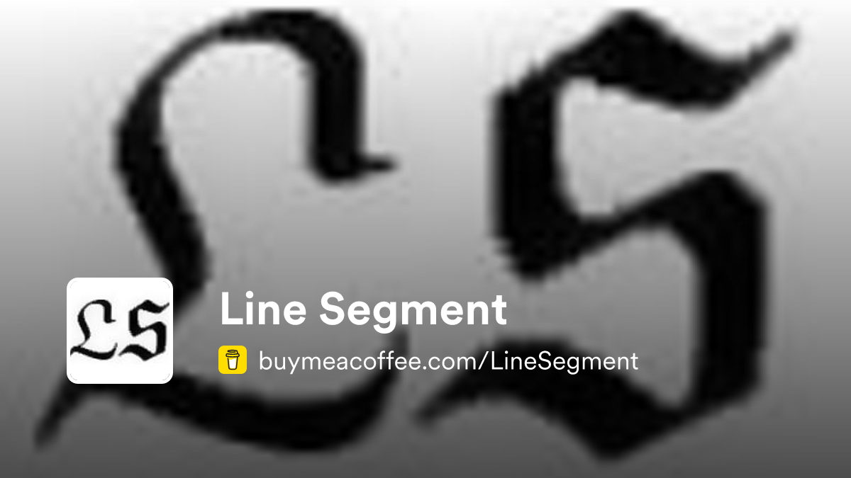Line Segment Buymeacoffee line-segment-buymeacoffee