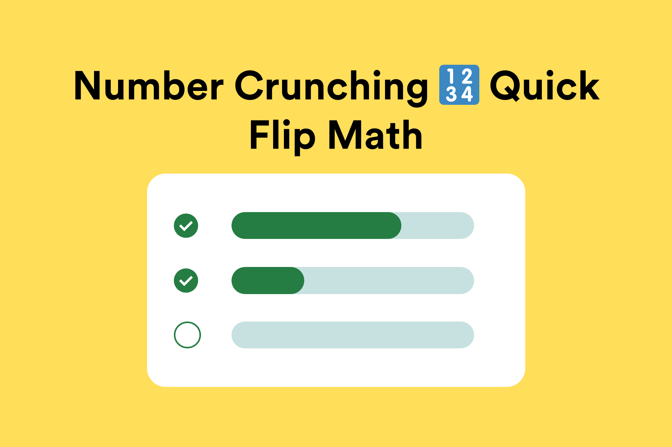 Number Crunching 🔢 Quick Flip Math — Fae - Buymeacoffee
