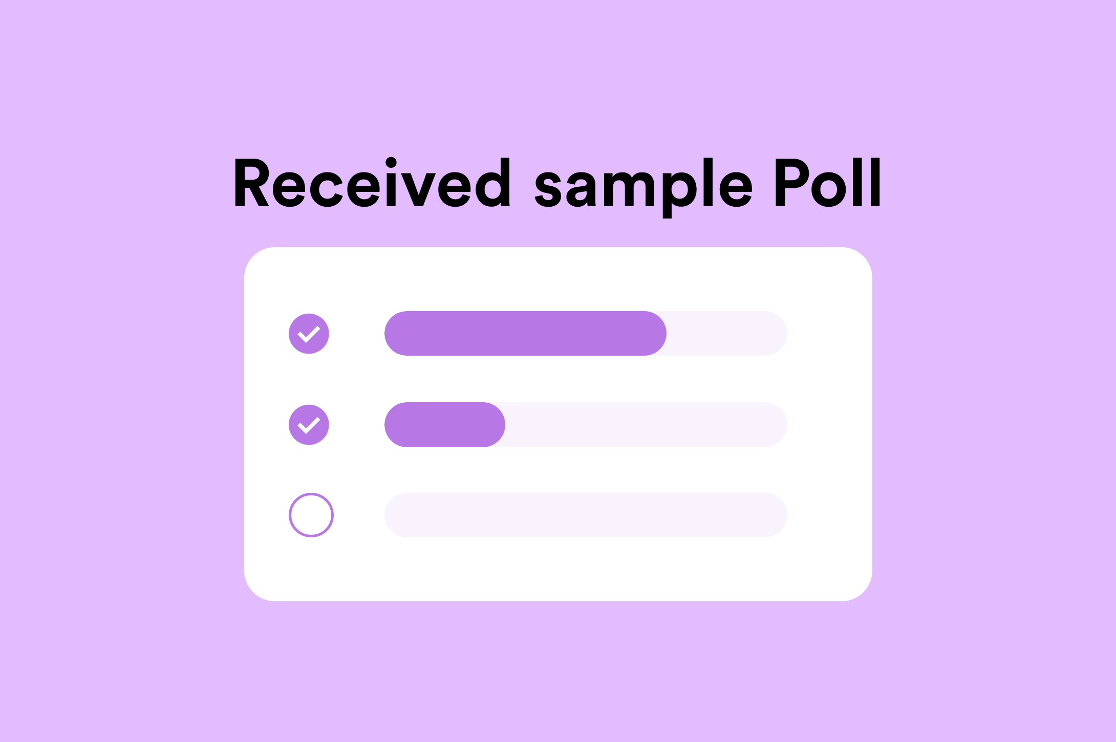 Received sample Poll — Little Fern Studio - Buymeacoffee